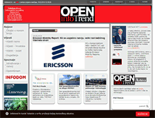 Tablet Screenshot of infotrend.hr
